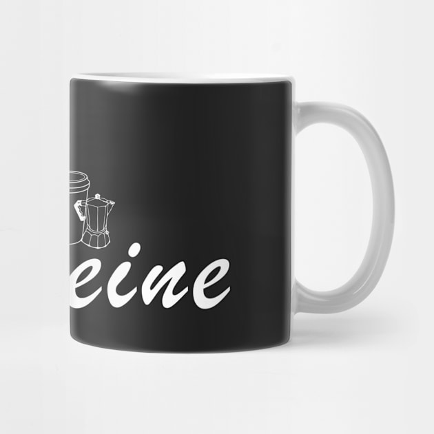 CAFFEINE // Coffee Press, Mug, Espresso T-Shirt by stitches